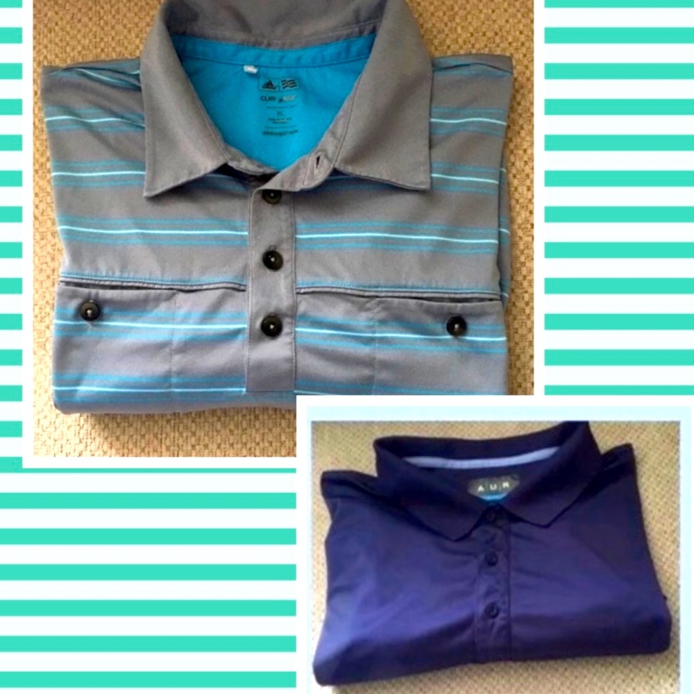 Adidas golf / bundle shirts size XL